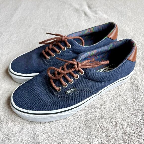 Vans Other - NWOB VANS Men’s Navy Era 59 Sneakers size 8
